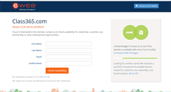 Desktop Screenshot of class365.com